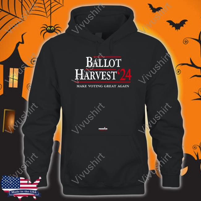 Thepersistence Ballot Harvest '24 Make Voting Great Again Tees Freedom Speaks Up Merch