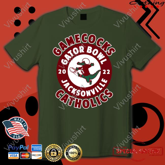Bull Ward Gamecock Gator Bowl 2022 Jacksonville Catholics Hoodie
