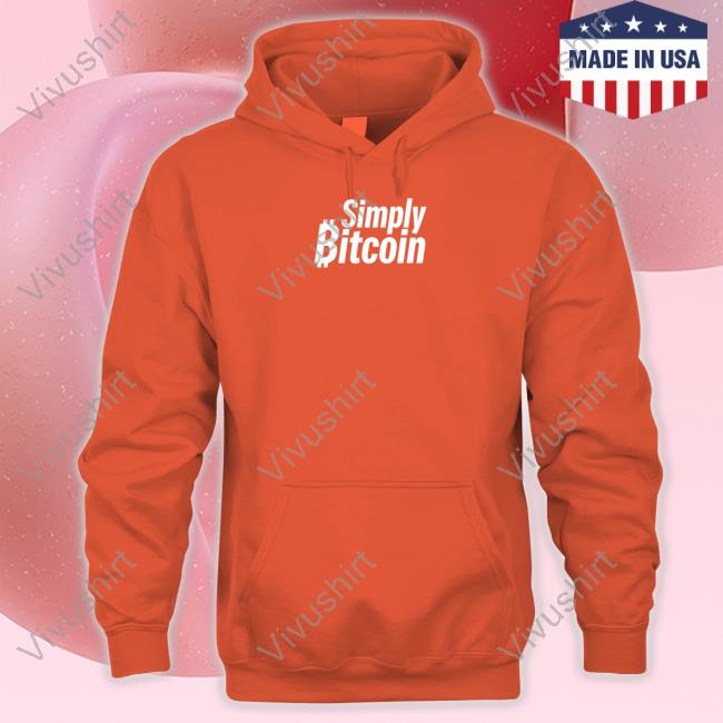 Official Simply Bitcoin Orange Shirt