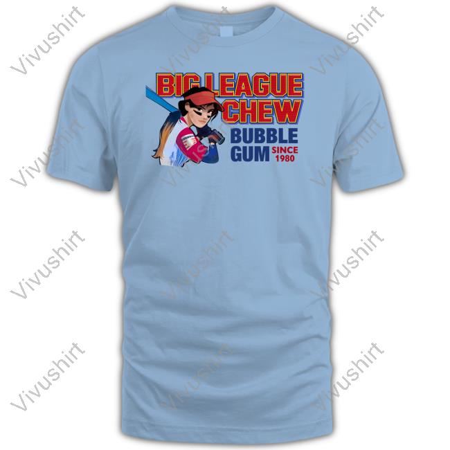 Big League Chew Bubble Gum Since 1980 Long Sleeve Tee Shirt