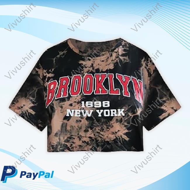 Womens Letter Print Tee Short Sleeve Distressed Crop Top Casual Hoodie Letter Tie Dye Brown