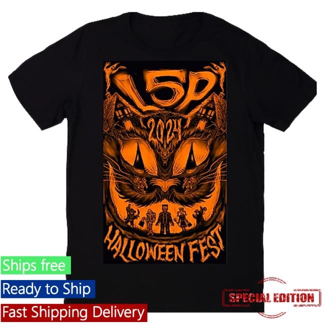 L5p Biz Merch Official L5p Halloween Festival Shirt Art By Shane Morton Hooded Sweatshirt