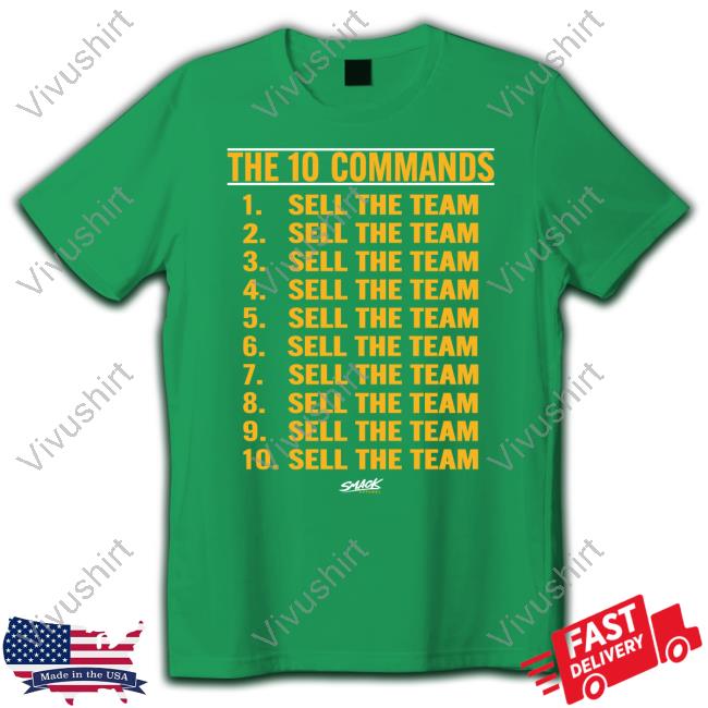 Smack Apparel The 10 Commands Sell The Team Tee