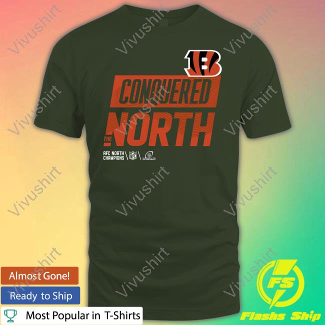 Joey Burrow Conquered The North Afc North Champions Bengals T Shirt