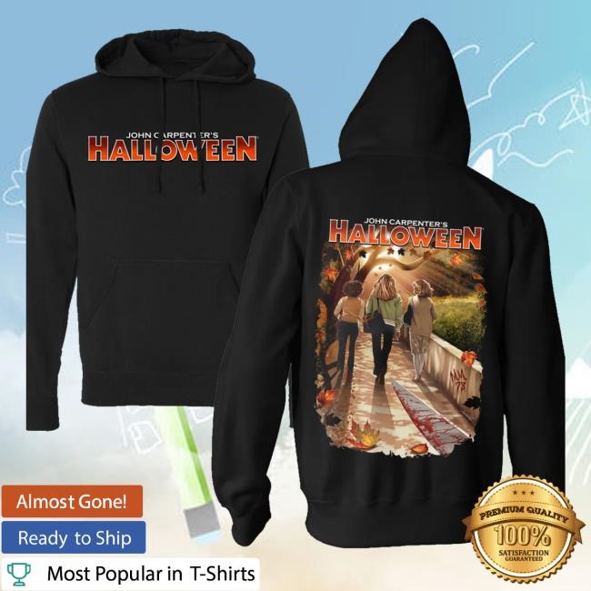 Official John Carpenter's Halloween Fear In The Shadows Pullover New Shirt