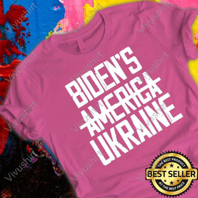 Irish Peach Backup Biden's America Ukraine Long Sleeve