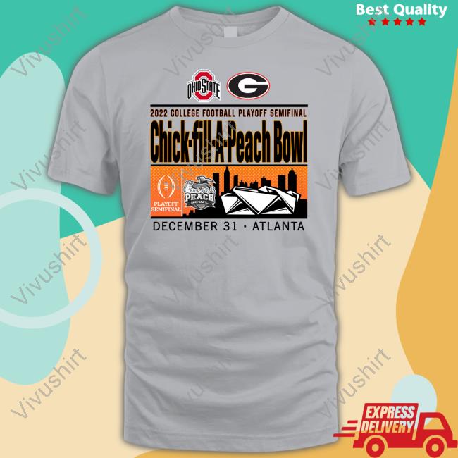 Ohio State Buckeyes Vs Georgia Bulldogs 2022 College Football Playoff Semifinal Shirt