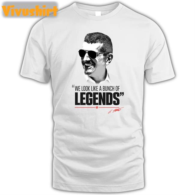 Mick Schumacher We Look Like A Bunch Legends Shirt