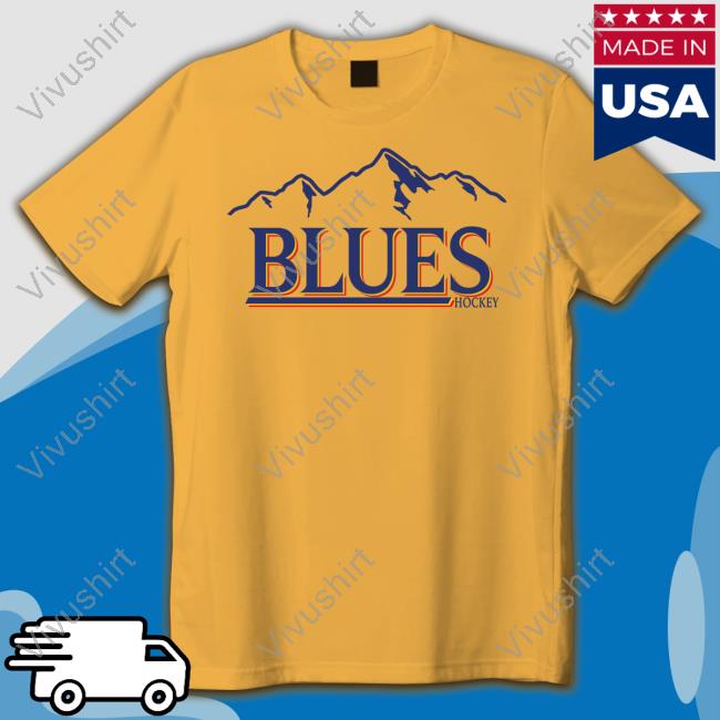Blues Buzz Merch Blues Hockey Tee Shirt