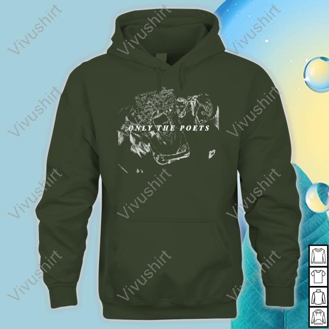 Only The Poets Merch Pine Green Band Hoodie