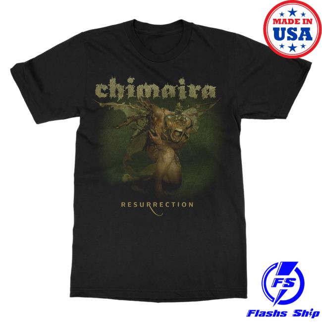 Official Indie Merch Store Chimaira Resurrection Shirts Black IndieMerchStore