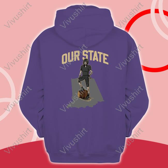 Barstool Sports Store Our State Pur Tee Shirts Barstool Boilers Barstoolsports Our State Pur Tee
