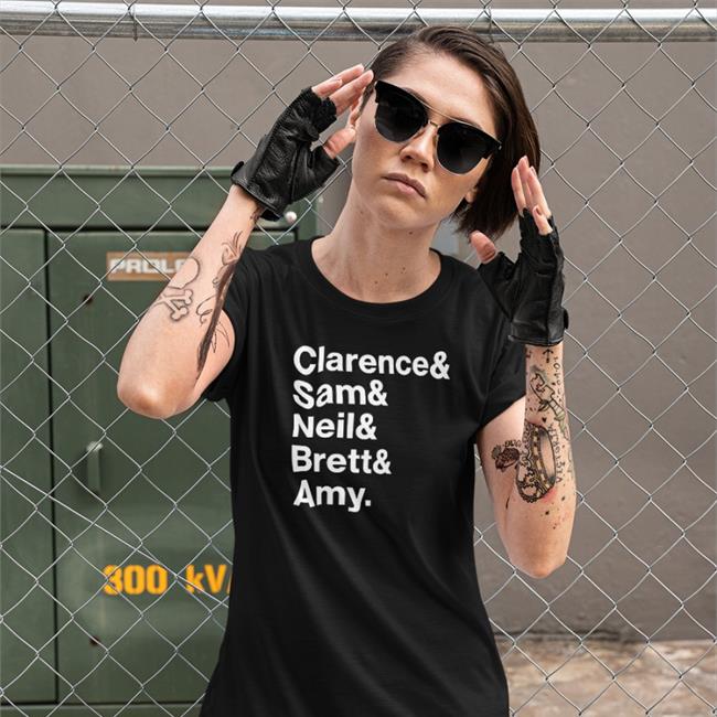 Clarence Sam Neil Brett Amy Long Sleeve Tee Shirt LizCGil