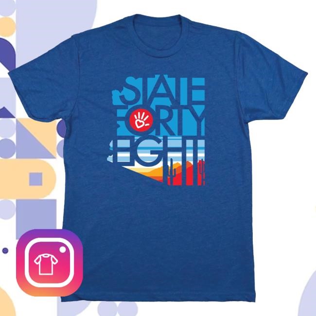 State Forty Eight Merch Men’S Crew Neck Phoenix Children’S Hospital Royal Blue Crewneck Sweatshirt