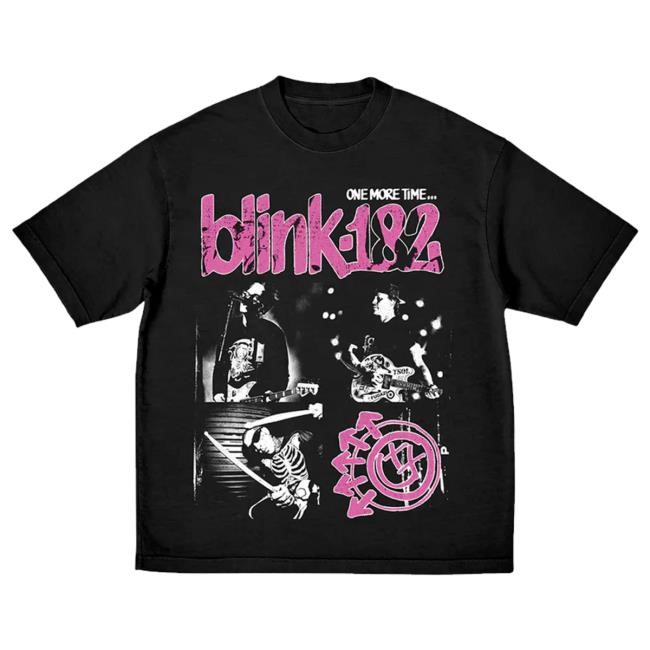 Official Blink182 Merch Store One More Time Part 2 (Exclusive 1Lp Deluxe Tracks Only) T-Shirt