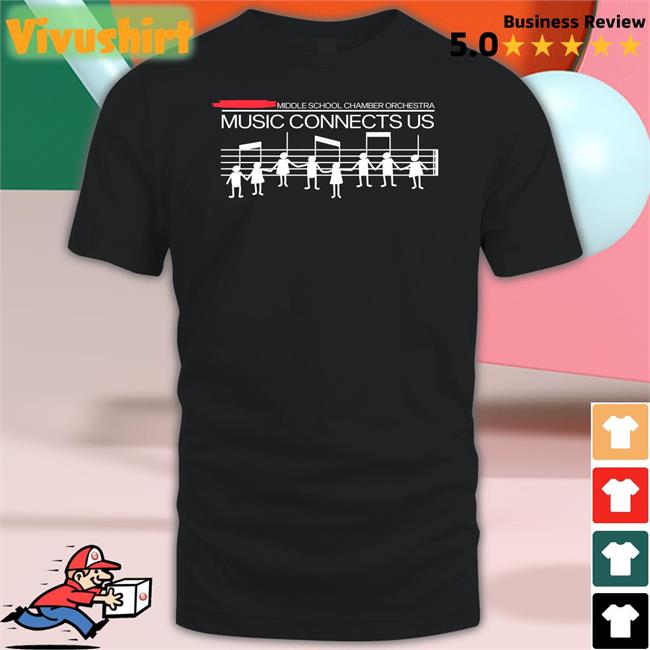 Threatening Music Notation Middle School Chamber Orchestra Music Connects Us Hoodie Threatnotation