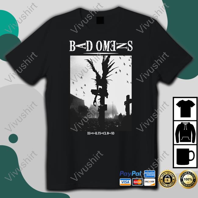 Shinigami Bad Omens Death Peace Mind Hoodie Bad Omens Official Merch