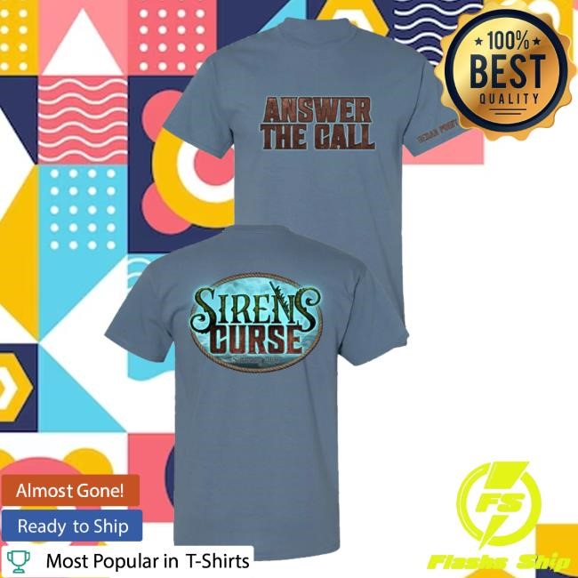 Cedar Fair Merch Cedar Point Siren's Curse Shirts