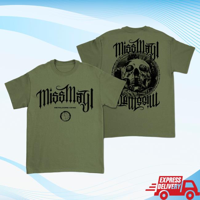 Official Merch Now Miss May I Ohio Metalcore T-Shirts MerchNow