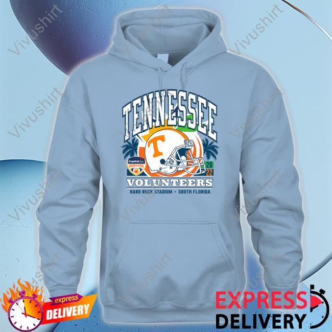 Alumni Hall Merch Tennessee Volunteers 2022 Capital One Orange Bowl Hard Rock Stadium South Florida Shirt