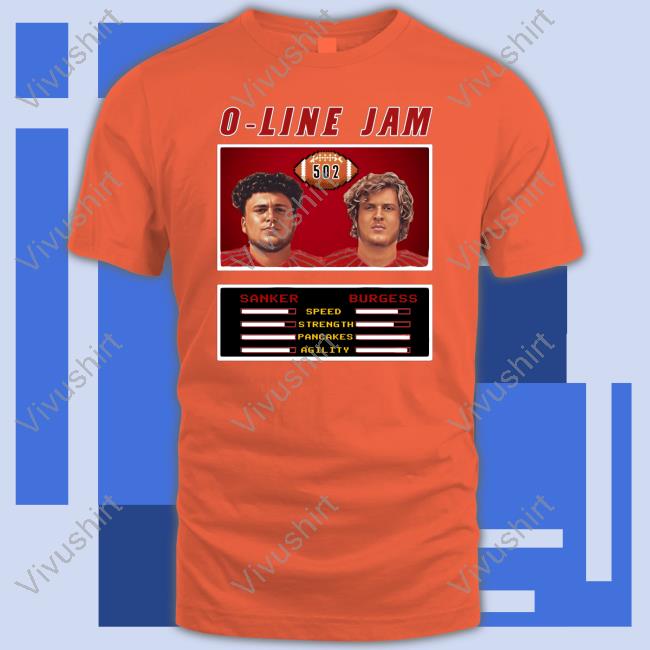 O-Line Jam Sanker/Burgess New Shirt