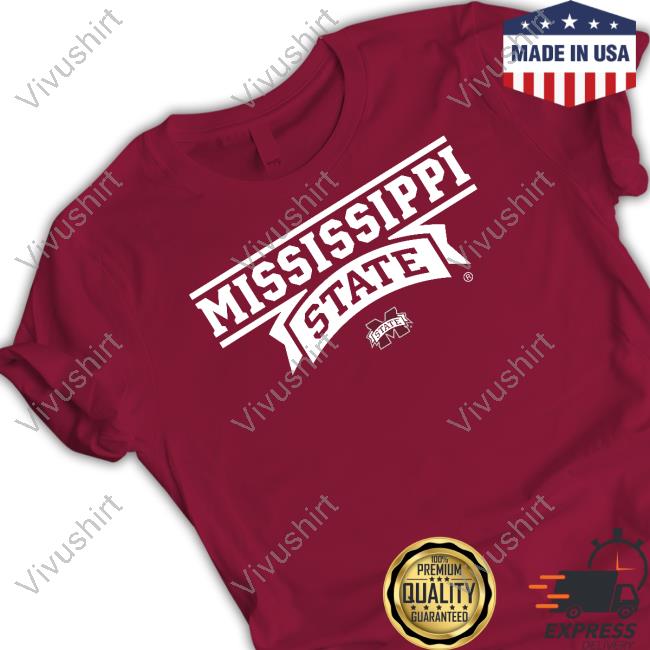 Mississippi State Bulldogs Wordmark Tee Shirt