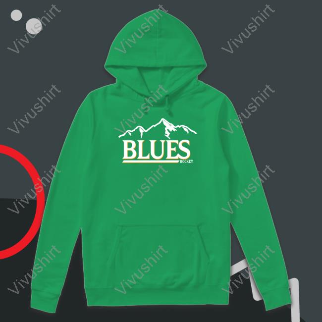 Vintage Blues Hockey Hoodie Vintage Blues Hockey Hooded Sweatshirt