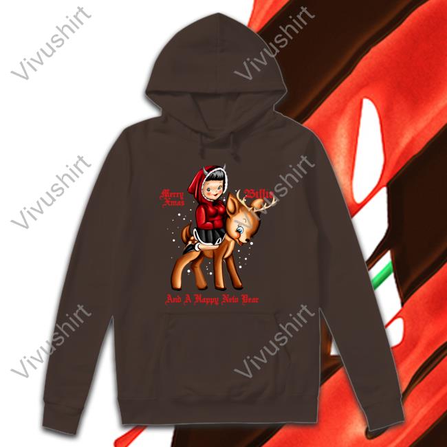 Billie Eilish Merry Xmas And A Happy New Year Hoodie Sweatshirt