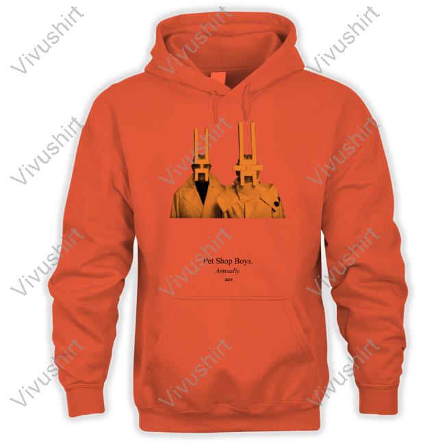 Pet Shop Boys Annually 2024 Hoodie Sweatshirt