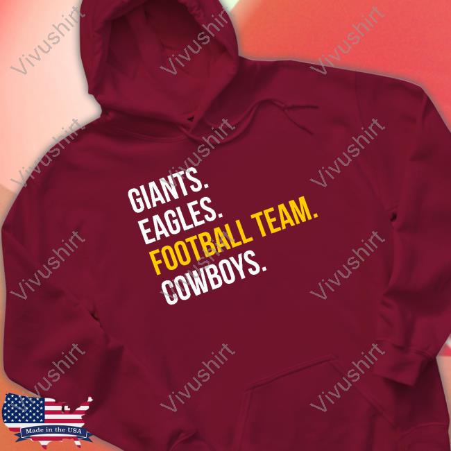 Twisted Gorilla Store Giants Eagles Football Team Cowboys Tee Shirts