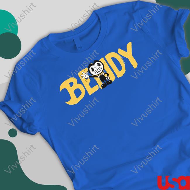 Bendy Merch Bendy Title Sketch T Shirt Dark Revival