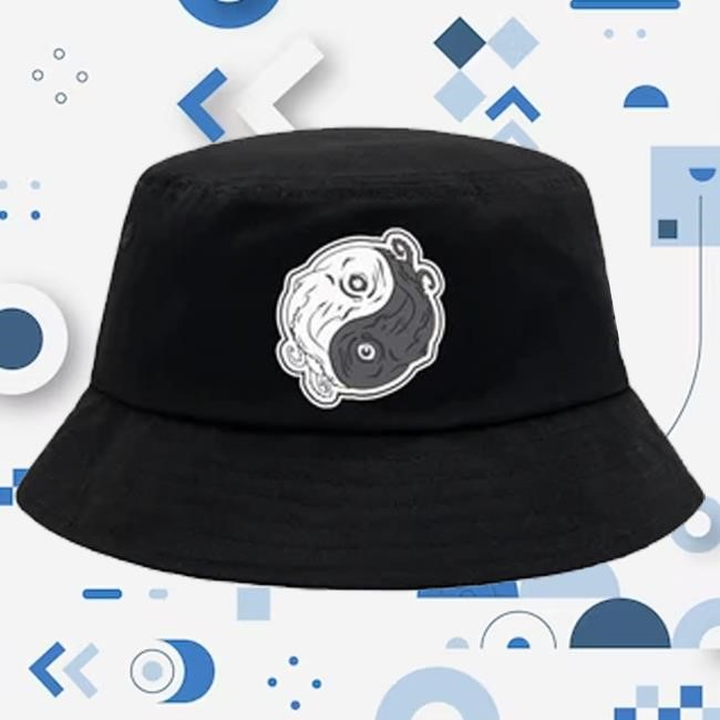 Official Deep Dark Dangerous Merch Yin Yang Bucket trucker hat