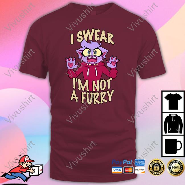 Katzunuwu I Swear I'm Not A Furry T-Shirt Mint-Solstice