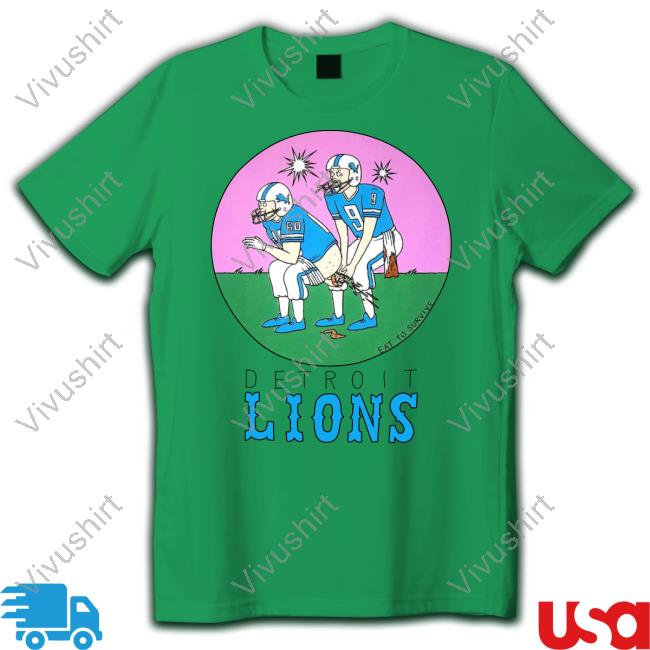 Eat To Survive Detroit Lions Hoodie Jeffreymahannah Jeffreymahannah Eat To Survive Detroit Lions Sweatshirt