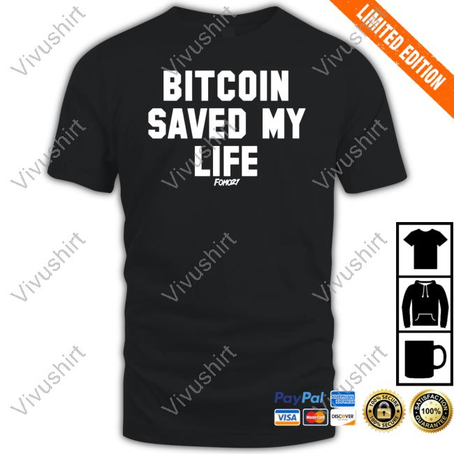 Isabella Bitcoin Saved My Life Fomo21 Hooded Sweatshirt