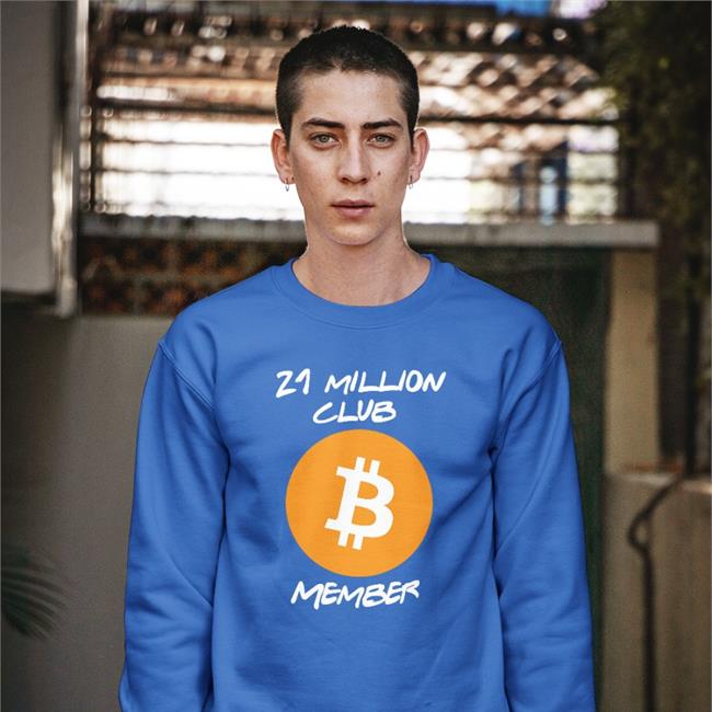 Evasavagiou.Eth 21 Million Club Member Bitcoin Tee Shirt Coin Bureau Merch