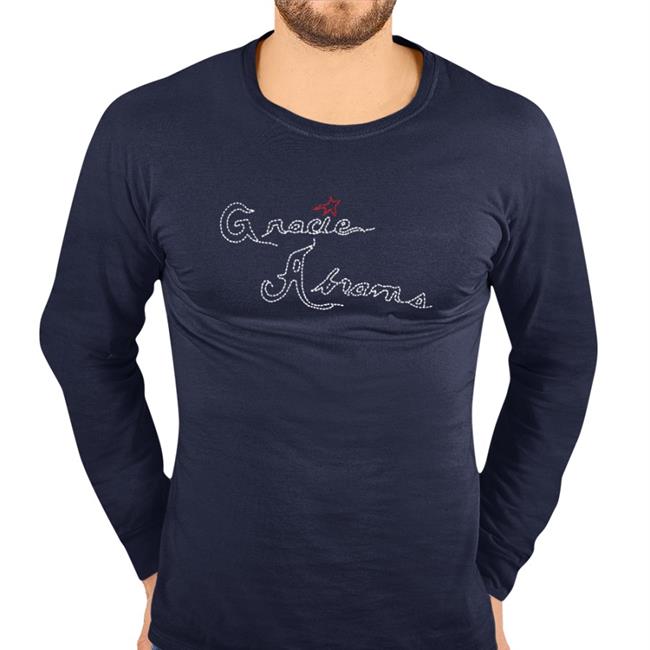 Gracie Abrams Merch Gracie Abrams Navy Stitch Shirt