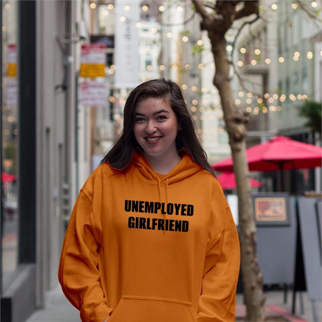 Funny Unemployed Girlfriend Shirt Unemployed Girlfriend Hoodie Princess Bat