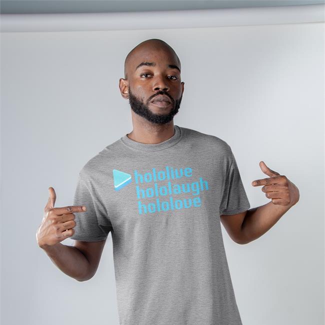 Hololive Hololaugh Hololove Long Sleeve Tee Shirt Spiritsnare