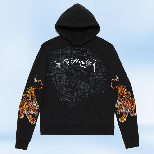 Official Ed Hardy Merch Store Tigers Hoody EdHardy Apparel Clothing Shop