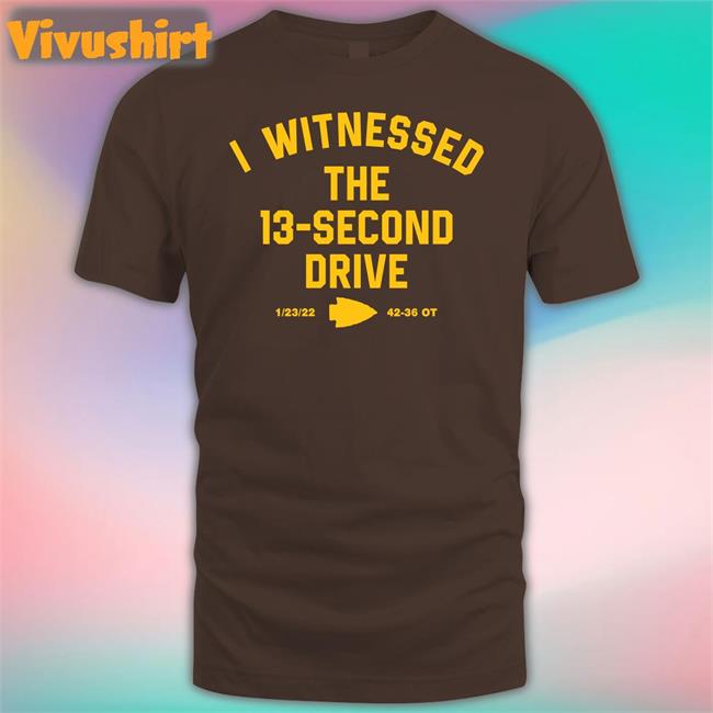 I Witnessed The 13 Second Drive Hoodie