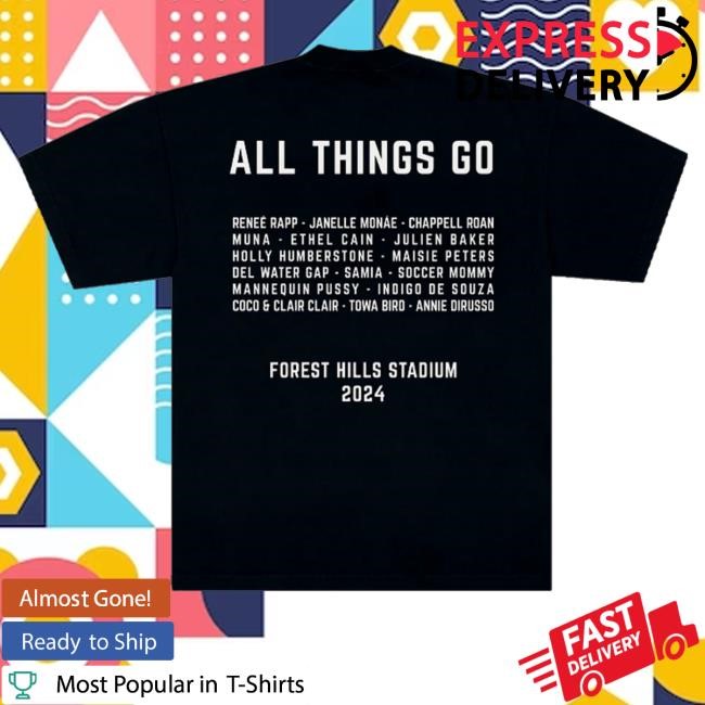 All Things Go Music Festival Merch Skeleton Cowboys Nyc Lineup Te Sweaters