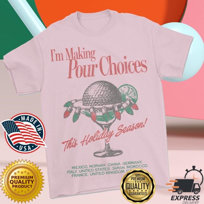 Original Lostbrostradingco Merch Shop Pour Choices Tee - Holiday Variant Funny Shirt