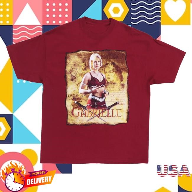 1990S Gabrielle Xena Warrior Princess Shirt