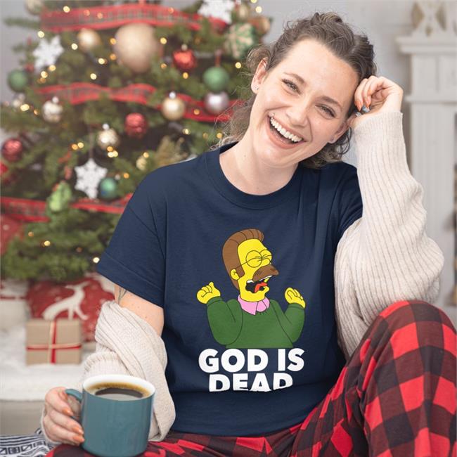 The Simpsons God Is Dead T Shirt