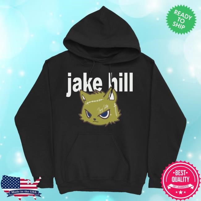 Official Down Right Merch Iamjakehill Black Cat Tee