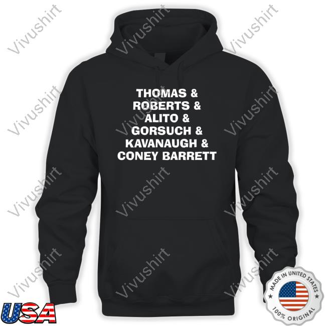Katie Pavlich Thomas Roberts Alito Gorsuch Kavanaugh Coney Barrett Hoodie
