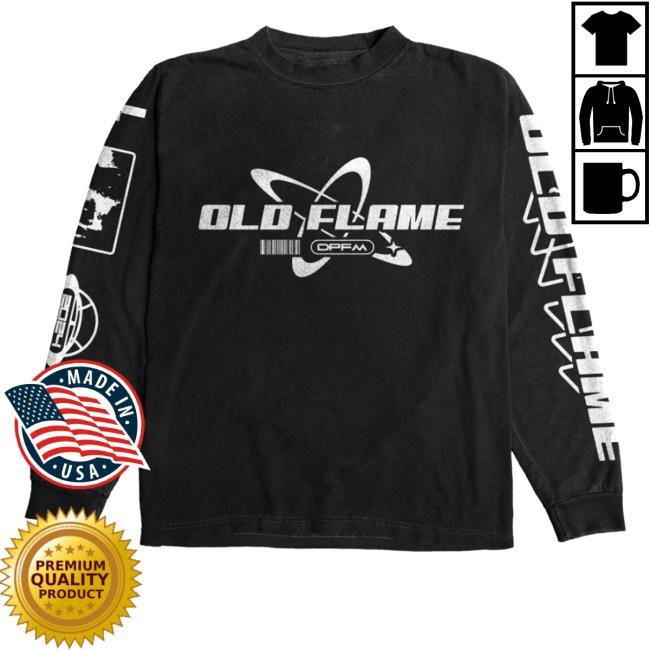 Merchnow Old Flame Dpfm Black Long Sleeve Shirt