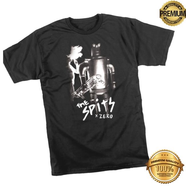 Zero Skateboards Merch Store The Spits - Robot Funny Shirt