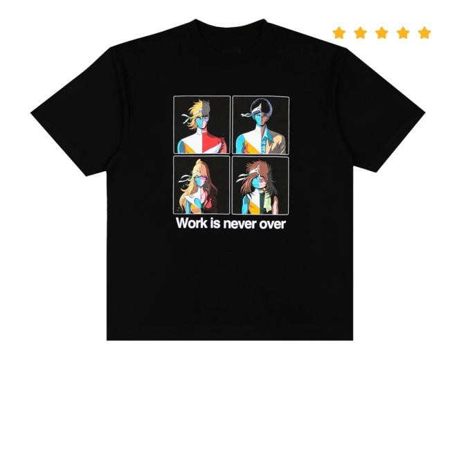 Daft Punk Merch Store Shop Crescendolls Crew Tee Shirt